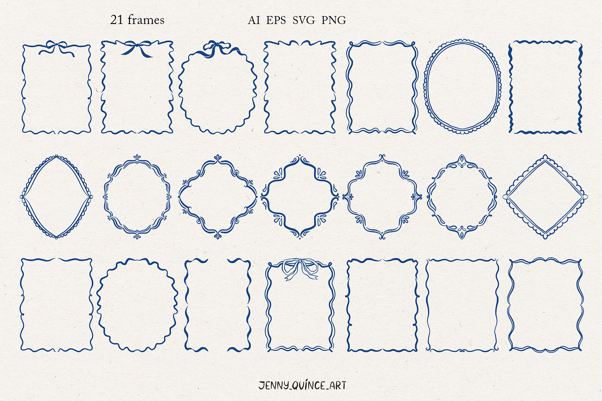 Italian Whimsical Clipart Set, an Object Illustration by Jenny Quince (Photo 4 of 15)