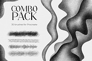 Procreate Brushes, Procreate Texture, a Brush Add-On by SmuffizStudio (Thumbnail 1 of 3)