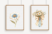 Watercolor Cottage Clipart, an Illustration by Libby Wishes (Thumbnail 4 of 6)