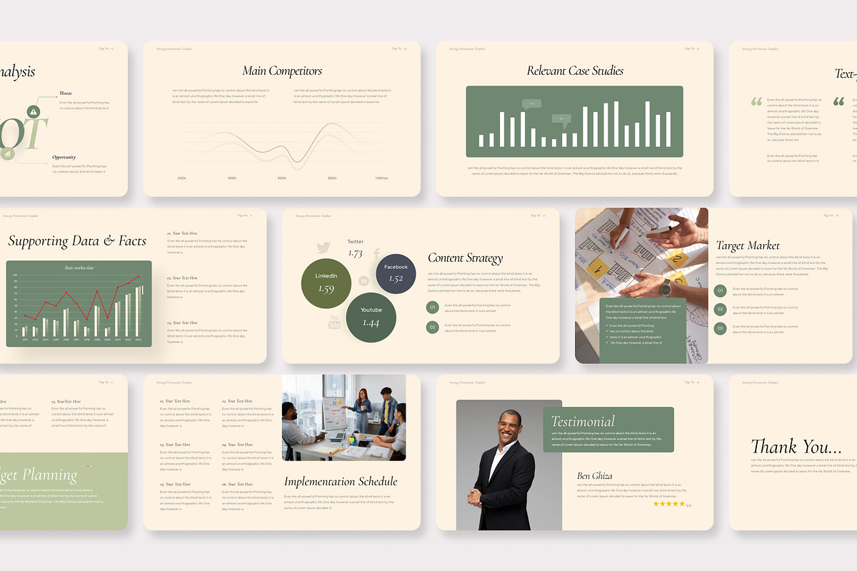 Strategy PowerPoint Presentation, a Presentation Template by Premast (Photo 4 of 4)