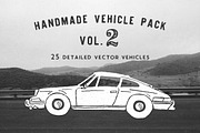 Handmade Vehicle Pack - Vol 2, an Illustration by Woodcrest Design Co. (Thumbnail 1 of 4)