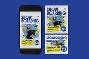 Snowboarding Flyer, a Flyer Template by graphicook (Thumbnail 3 of 3)