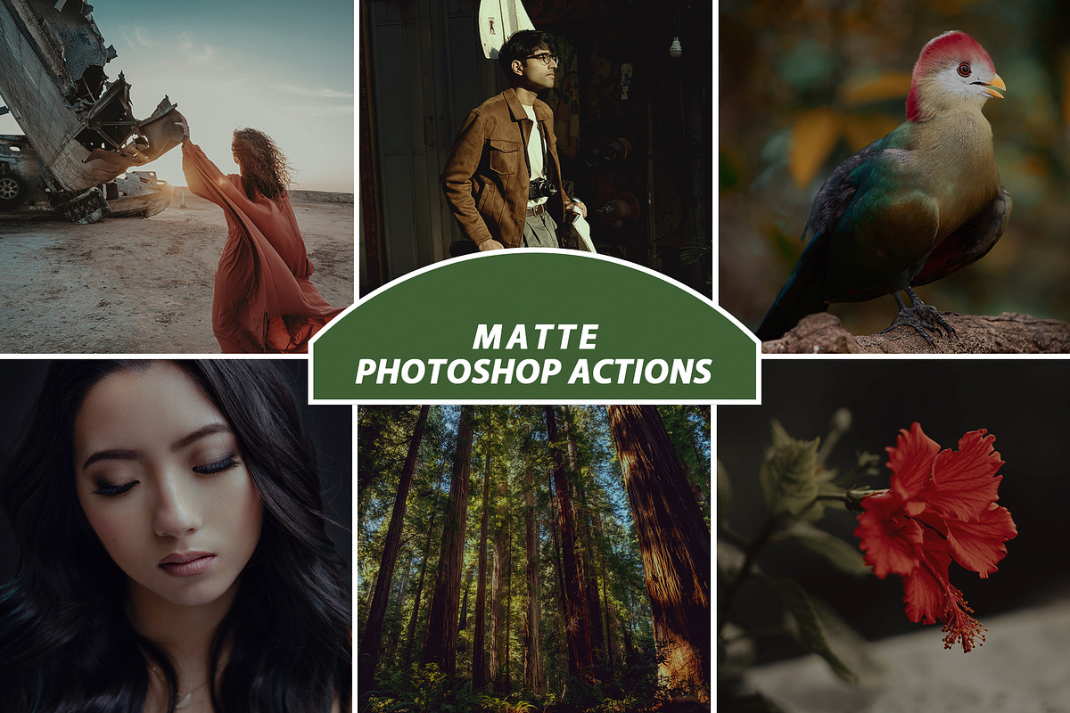 Matte Photoshop Actions, an Action Add-On by Viktor Gjokaj (Photo 1 of 7)