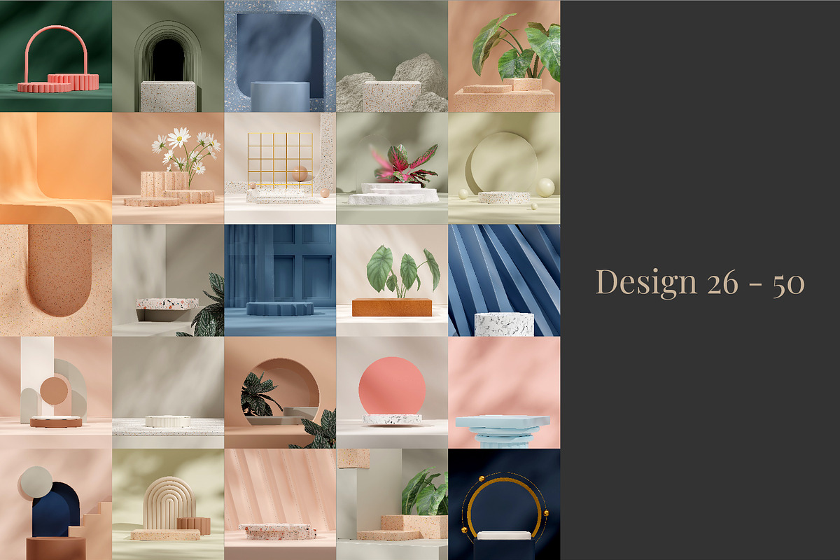 50 Podium for Product Background, a Background Graphic by faustudio (Photo 4 of 4)