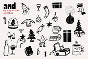 Christmas Vector Illustrations, an Illustration by dicreate (Thumbnail 3 of 12)