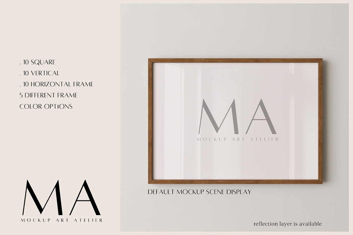 Close Up 30 Frame Mockup Bundle, a Household Mockup by Mockup Art Atelier (Photo 4 of 20)