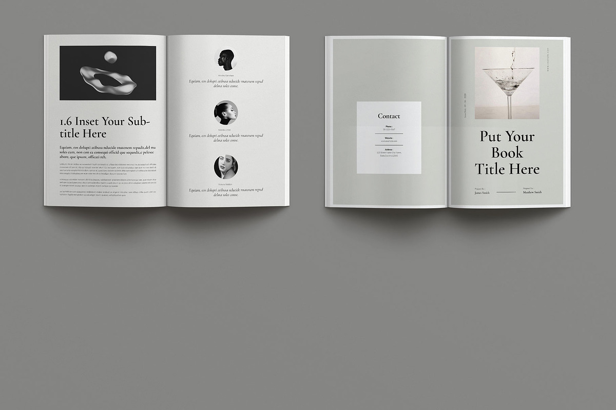 Book Title Layout, a Brochure Template by Seeing-art (Photo 14 of 14)