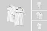 Polo Shirt Mockup, a Shirt Mockup by Pikachudesign (Thumbnail 1 of 5)