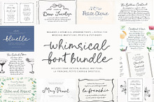 Whimsical Script Font Bundle