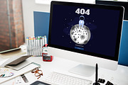 404 Animated Error Page, a HTML Template by land art (Thumbnail 4 of 5)