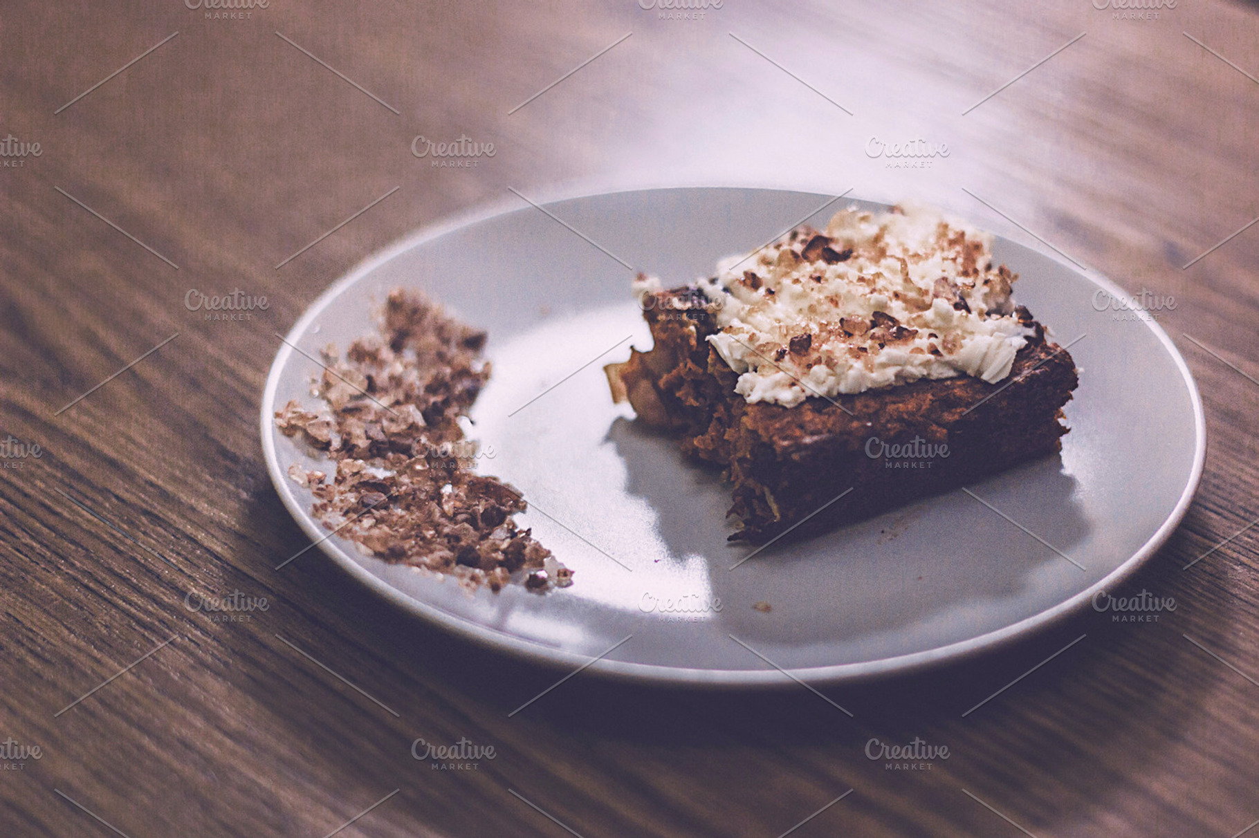 Carrot cake stock picture, a Food & Drink Photo by rostek