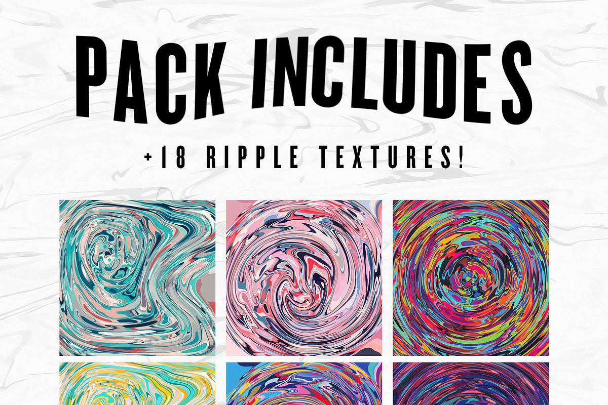 Wave Mesh - Abstract Liquid, a Texture Graphic by Fox & Bear (Photo 4 of 10)