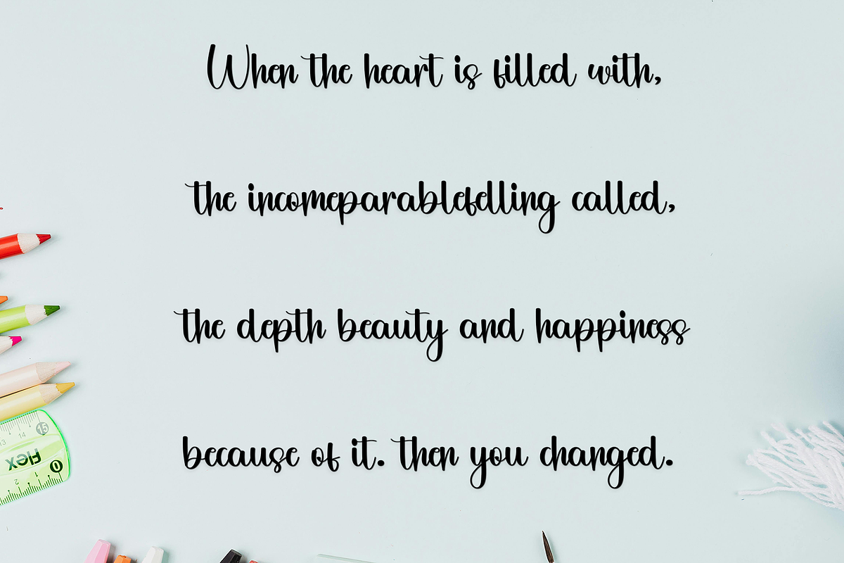 Summer Special, a Handwritten Font by InermediaSTUDIO (Photo 6 of 8)