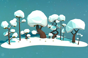 Low Poly Trees Pack