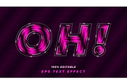 Editable neon lights text effect, a Layer Style Add-On by mijli (Thumbnail 1 of 2)
