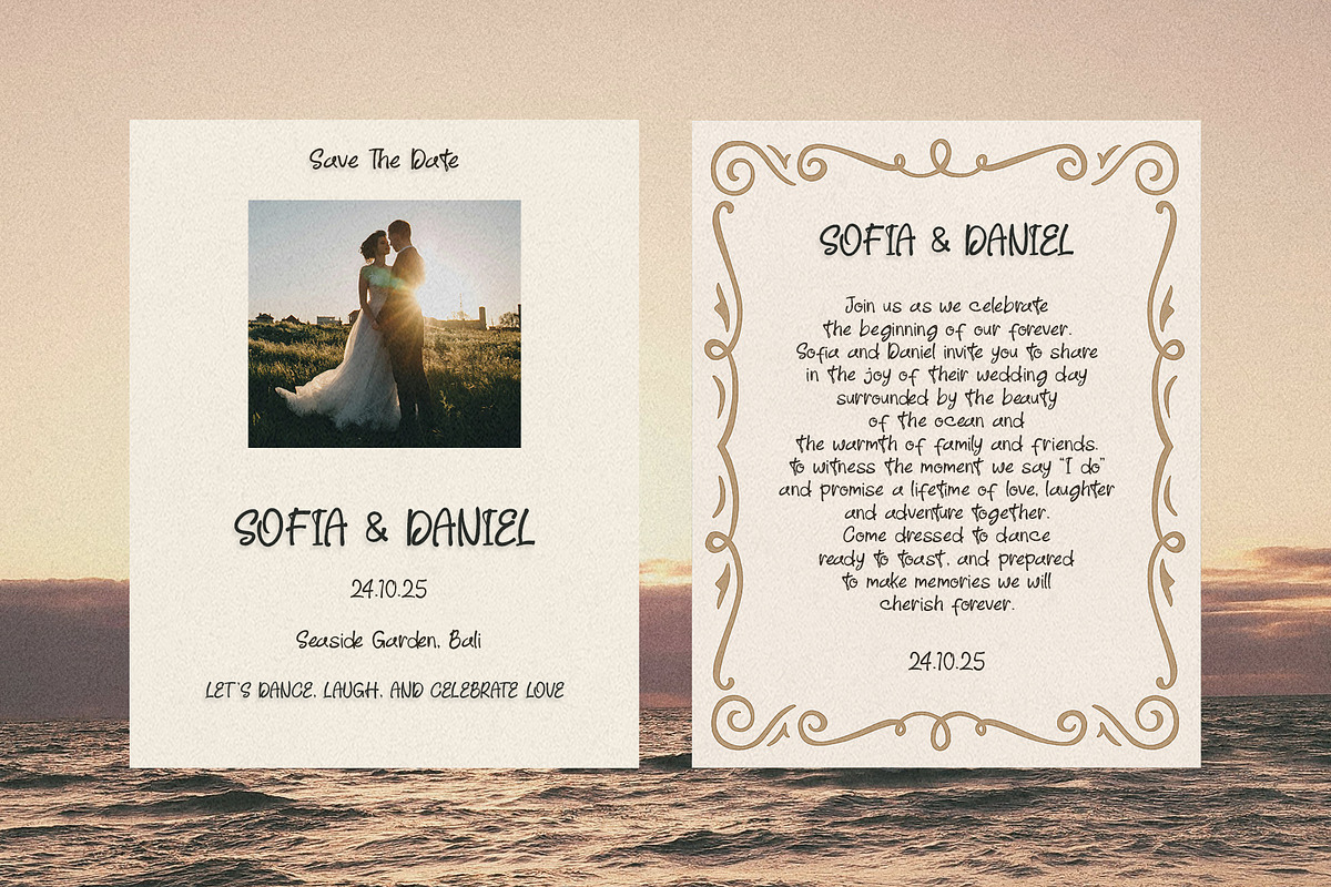 KUROHANA – Handwritten Font, a Font by MEANDSTUDIO (Photo 6 of 10)