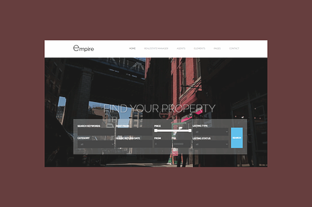 Empire - Joomla Real Estate Template