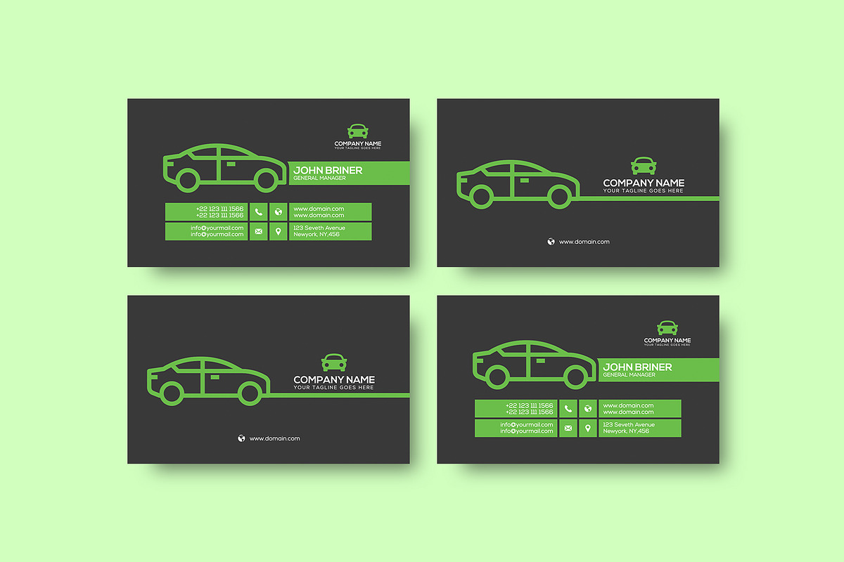 100 Business Card Template Bundle, a Business Card Template by Smashing_Studio (Photo 59 of 80)