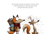 40 Quirky Fox Clipart Set, an Animal Illustration by Pati Charm Studio (Thumbnail 5 of 8)