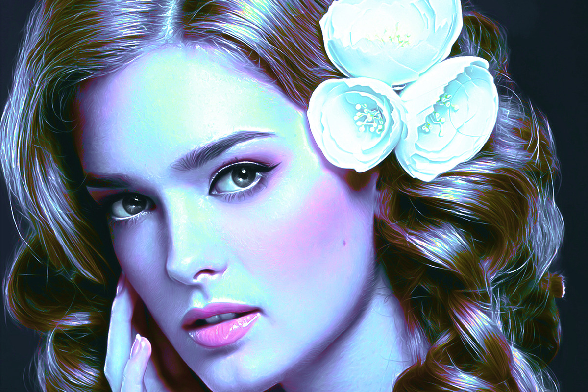 Hologram Photo Effect PS Action, an Action Add-On by MRI STUDIO (Photo 14 of 18)