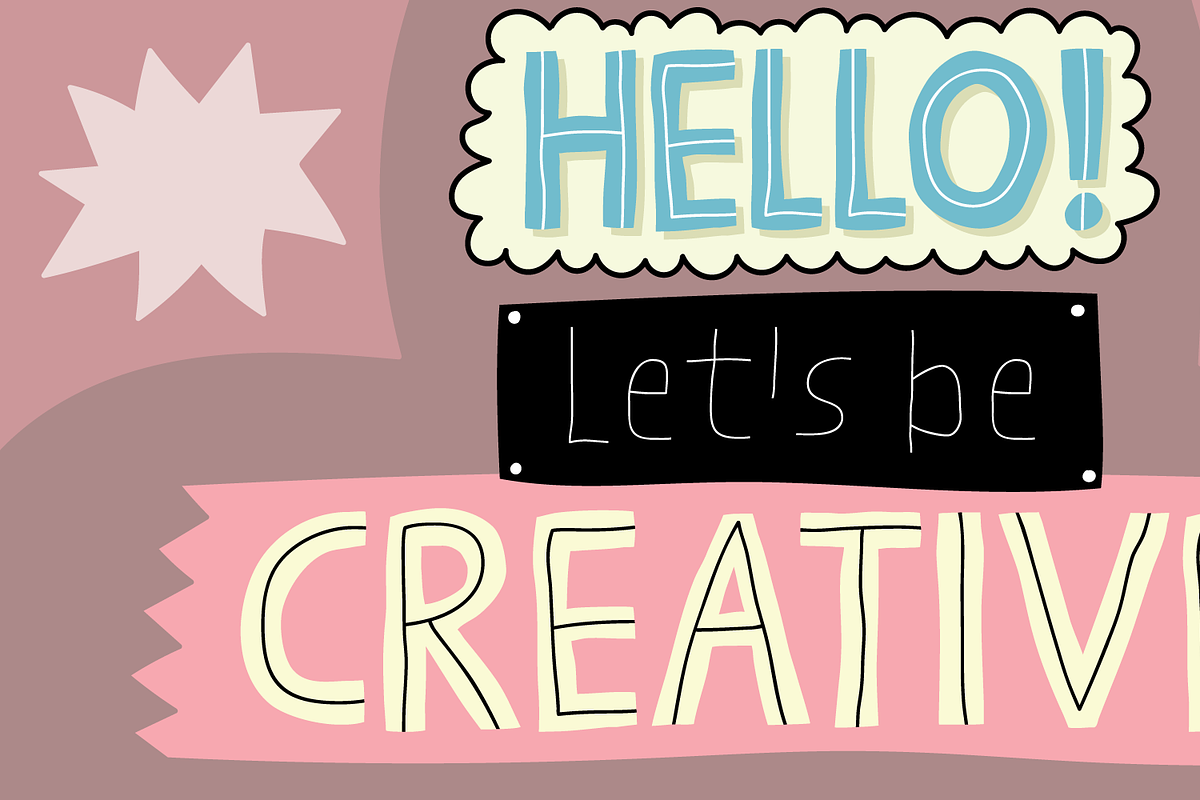 Cherry dance - let's party!, a Sans Serif Font by pizzadudedotdk (Photo 4 of 9)