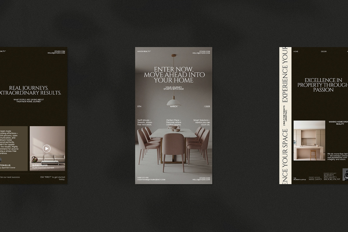 Modern Real Estate Instagram Stories, a Social Media Template by Pixel Grid (Photo 3 of 10)