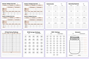 Ultimate Budget Planner Bundle, a Stationery Template by Mustafiz (Thumbnail 8 of 9)