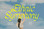 Ethnic Symphony - Duo Font, a Script Font by Say Studio (Thumbnail 1 of 12)
