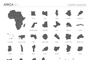 233 Silhouettes of Countries, an Education Illustration by asantosg (Thumbnail 2 of 26)