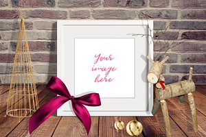 2017 Holiday Frame Mockup