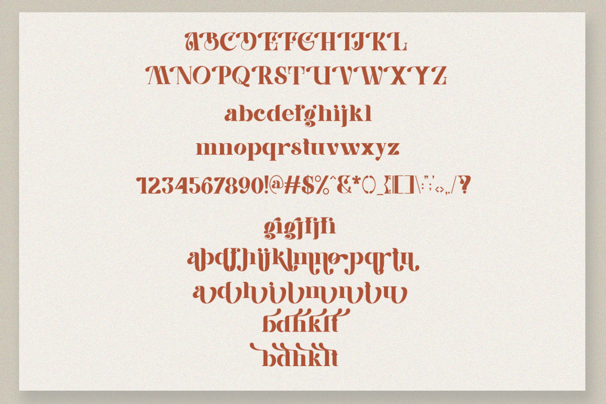 Jabgiki - Bold Serif Font, a Serif Font by Vultype Co. (Photo 11 of 12)