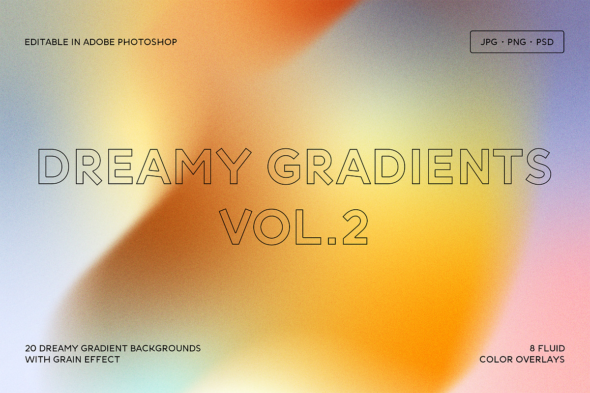 Dreamy Gradients vol 2, a Texture Graphic by Andrew Skoch Design (Photo 1 of 11)