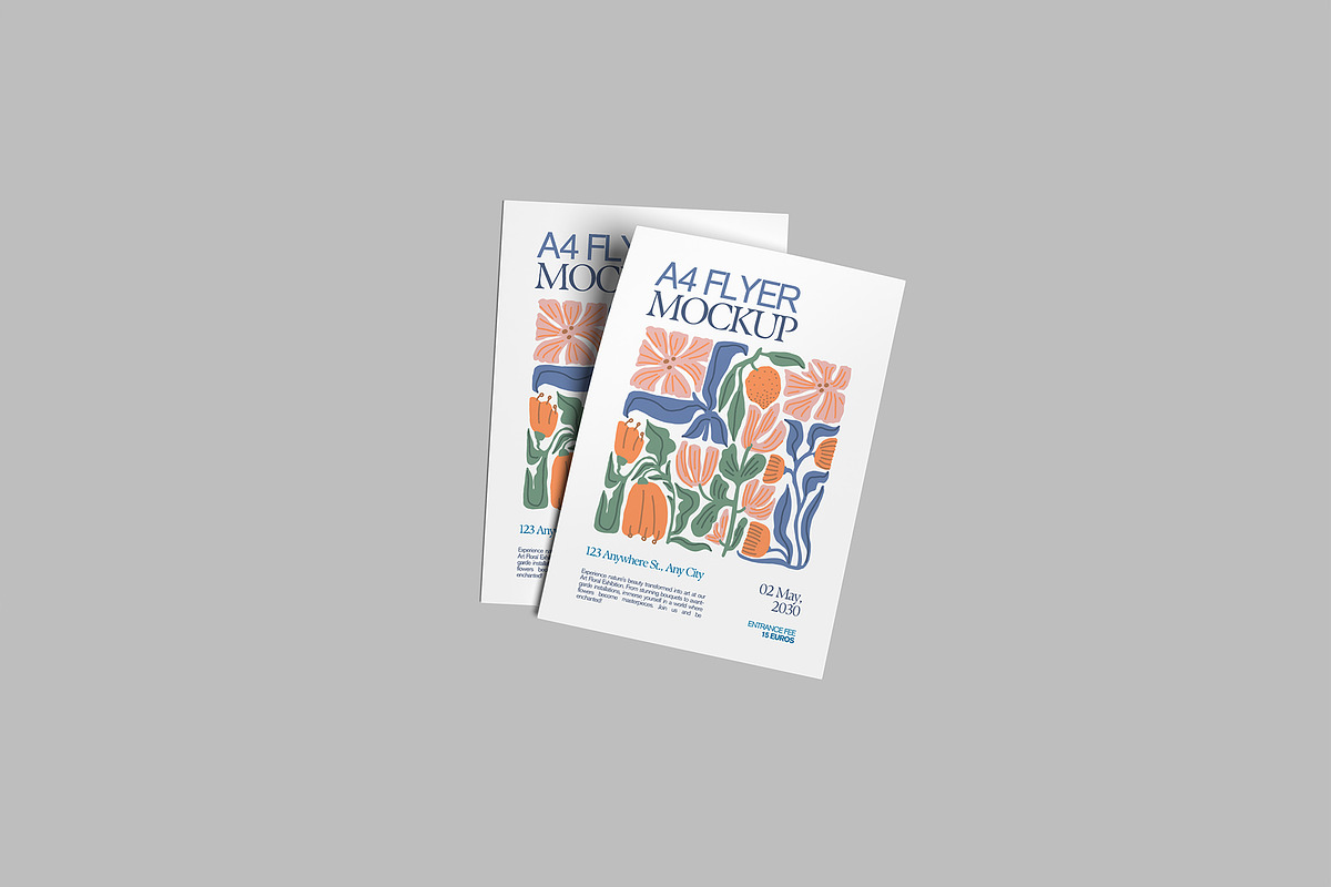 A4 Flyer Mockup, an Advertising Mockup by rizalamora (Photo 9 of 13)