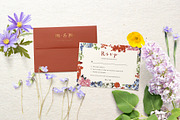 Spring Flower Props & Cardset Mockup, a Product Mockup by JSquarePresents (Thumbnail 3 of 9)