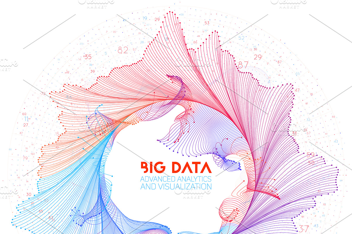 Big Data Abstract Graphs Set#16, an Object Graphic by GarryKillian (Photo 2 of 7)