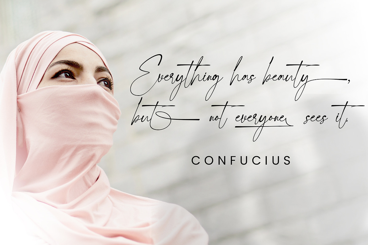 Staywhite, a Script Font by din-studio.com (Photo 3 of 12)