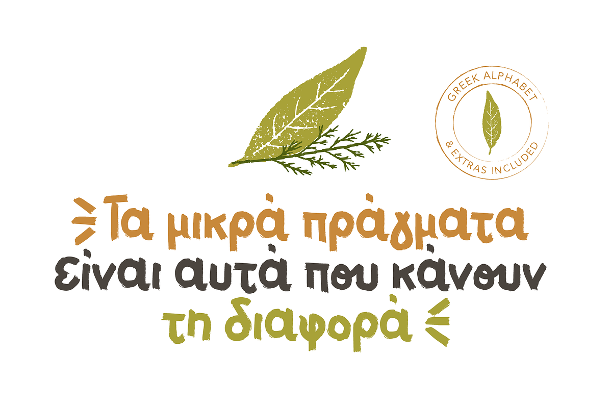 Herbs in Paradise, a Script Font by George Bourle (Photo 6 of 11)