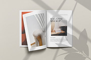 A4 Magazine Mockup Top View, a Books & Magazine Mockup by Graphic Deal (Thumbnail 1 of 14)