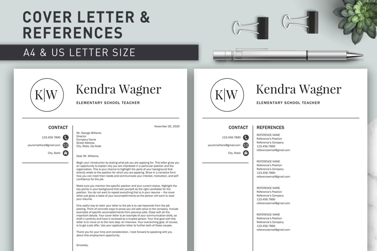 Resume/CV | Teacher, a Resume Template by Klamp Studio (Photo 7 of 8)