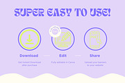 Ecommerce Website Banners Templates, a Shopify Template by Hell Yeah Designs (Thumbnail 3 of 11)