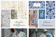 500+ Seamless Patterns Bundle, a Pattern Graphic by Olya Creative (Thumbnail 9 of 31)