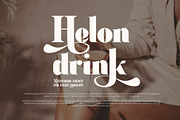 Megina Elegant Ligature Serif Font, a Serif Font by Perfectype (Thumbnail 6 of 9)