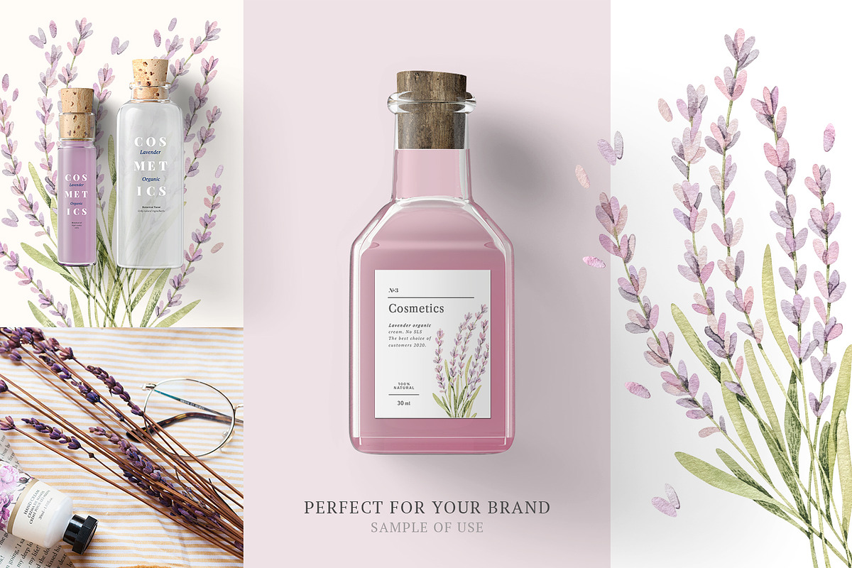 Organic LAB. Watercolor kit, a Decorative Illustration by Kate Macate (Photo 5 of 9)