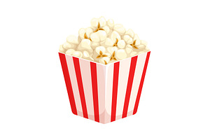 Cartoon Pop Corn Bucket,