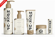 Skincare Complete Line Studio Mo PSD, an Advertising Mockup by Bruno's Shop (Thumbnail 1 of 3)