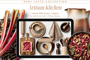 Artisan Kitchen Realistic PNG Object, an Object Graphic by Iconogenic (Thumbnail 1 of 6)