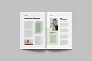 Annual Report | MS Word & Indesign, a Brochure Template by Leaflove (Thumbnail 4 of 10)