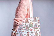 Cozy Christmas Cat Seamless Pattern, a Seasonal Illustration by TitaLivingArt (Thumbnail 7 of 9)