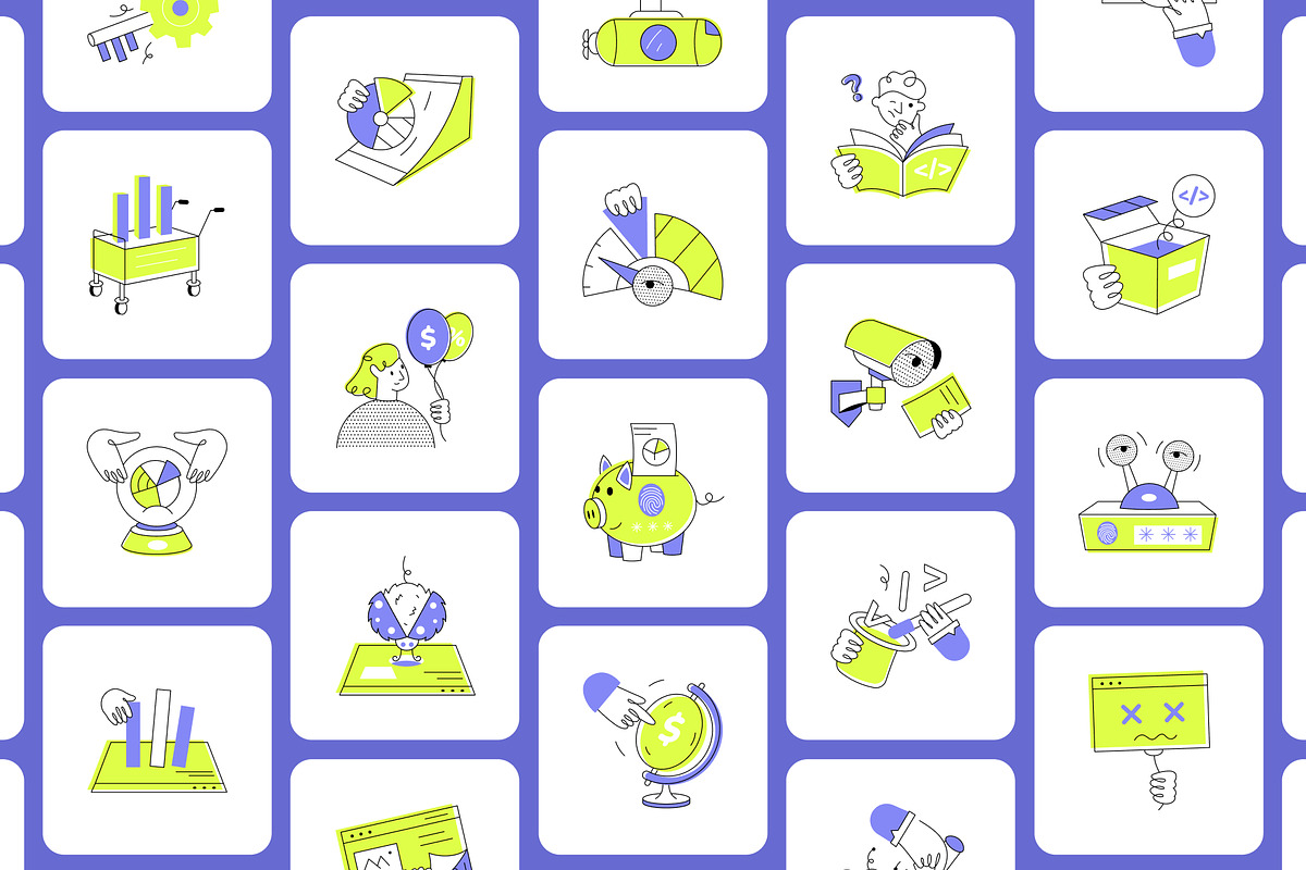 150 Tech and Engineering Icons, an Outline Icon by Creative Stall (Photo 6 of 9)