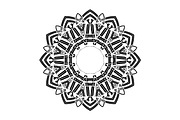 Elegant Mandala Line Art Collection, a Decorative Illustration by NJ Himel (Thumbnail 47 of 101)
